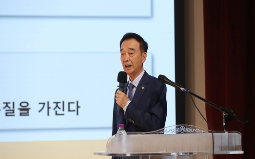 Soongsil University Holds the 6th SRT Forum… Invited Lecture by Nepes Chairman Lee Byung-goo 이미지1